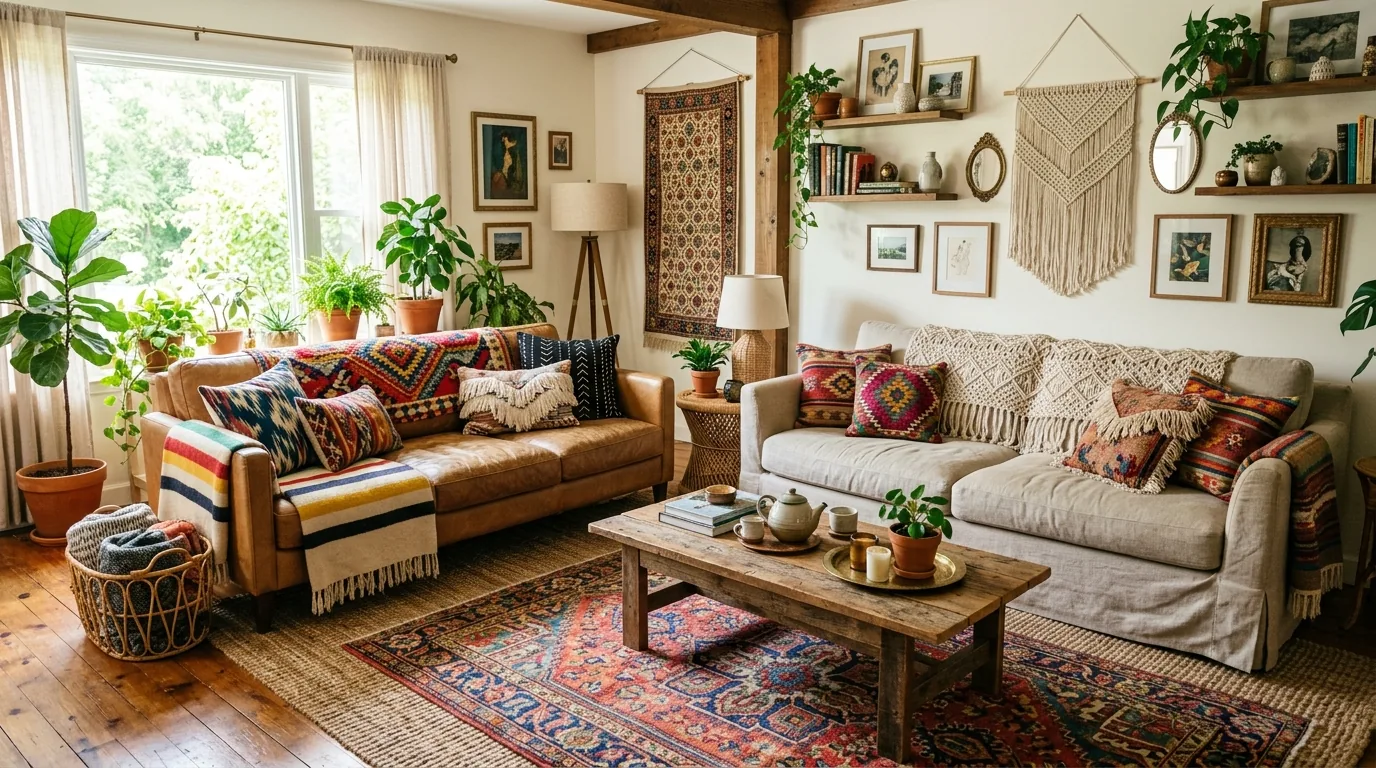 Mix textures instead of clashing patterns